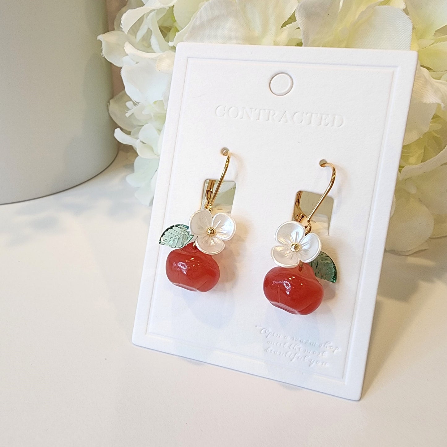 Apple Earrings