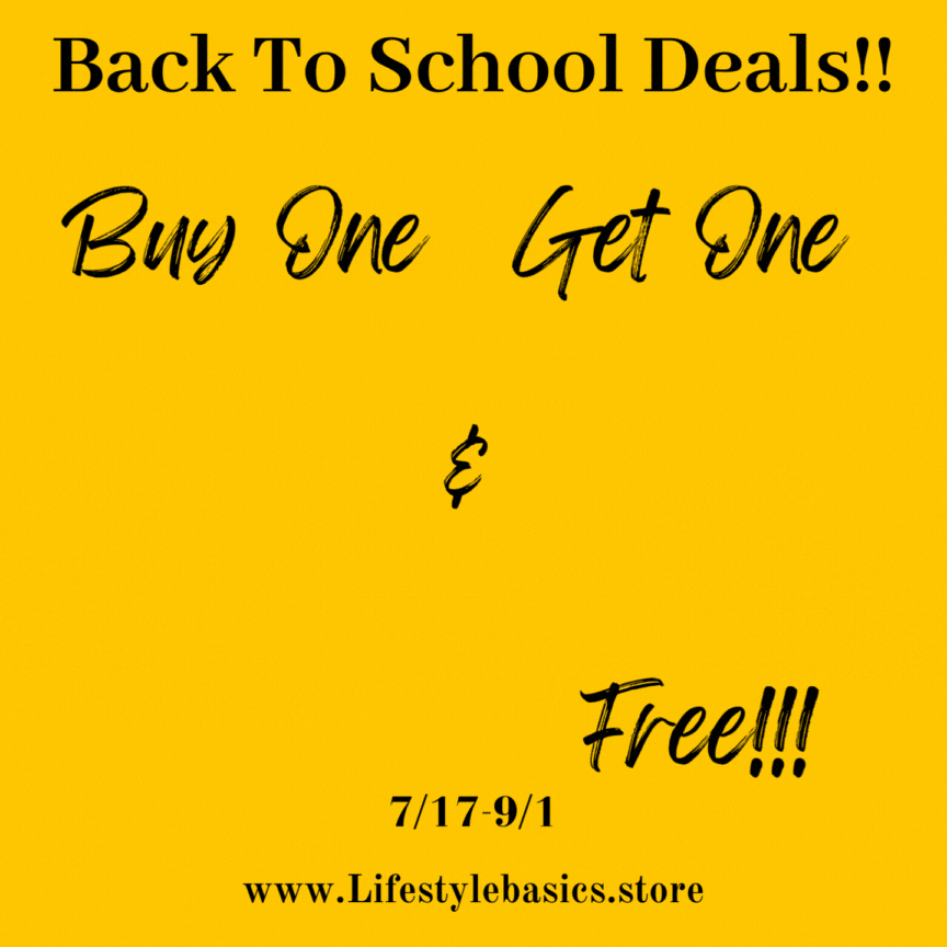 Back To School Deals are Live