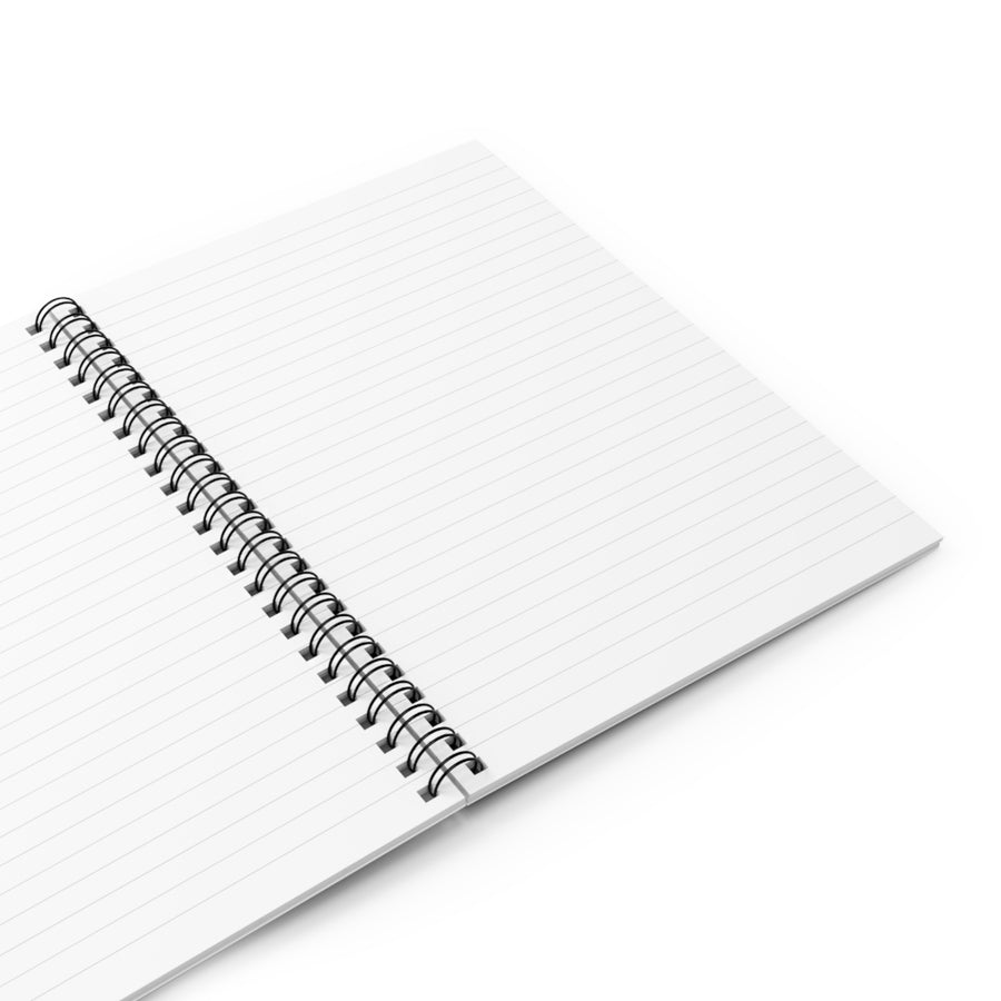 Marble Gold Spiral Notebook - Ruled Line