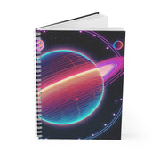 Planetary Solar system Spiral Notebook