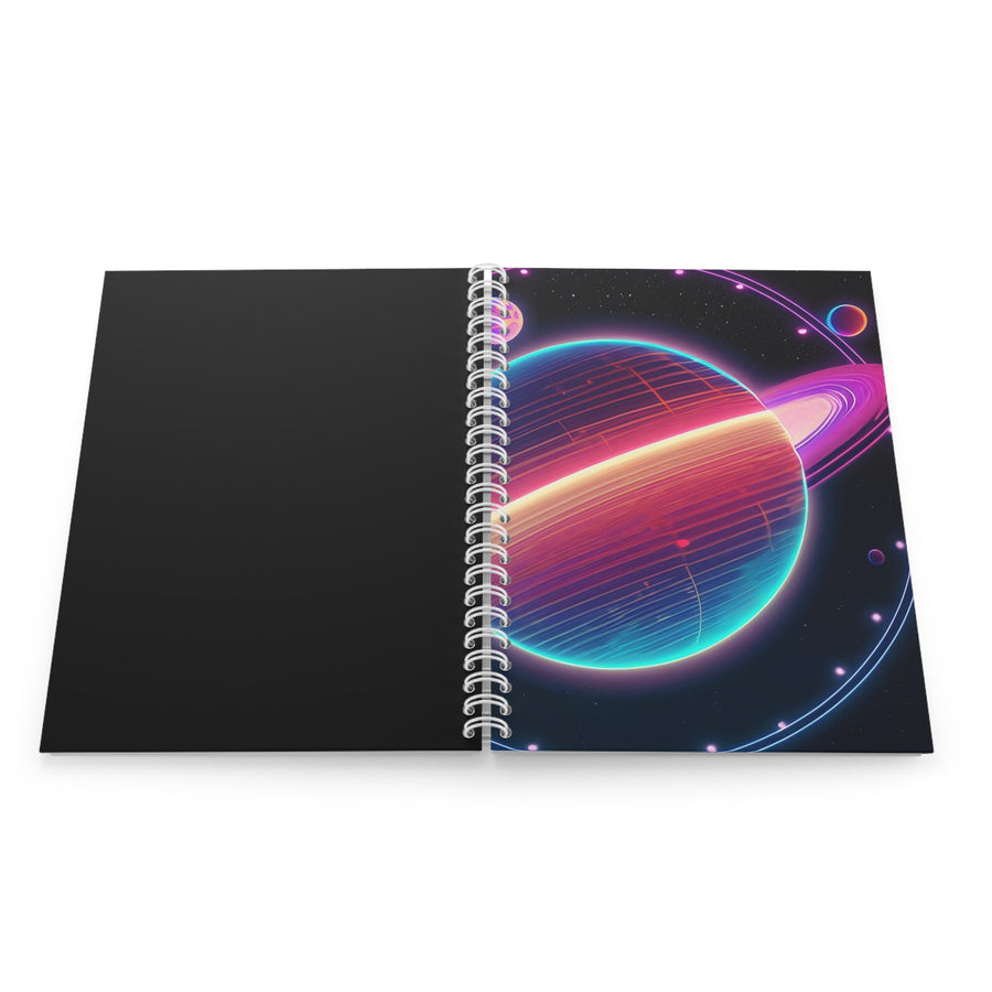 Planetary Solar system Spiral Notebook
