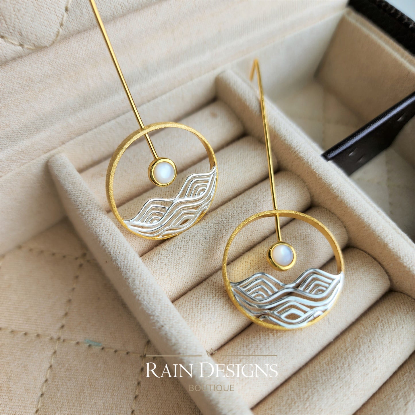 Moonlight 925 Silver Earrings