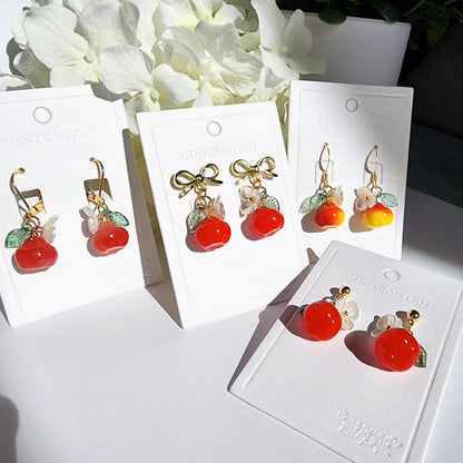 Apple Earrings