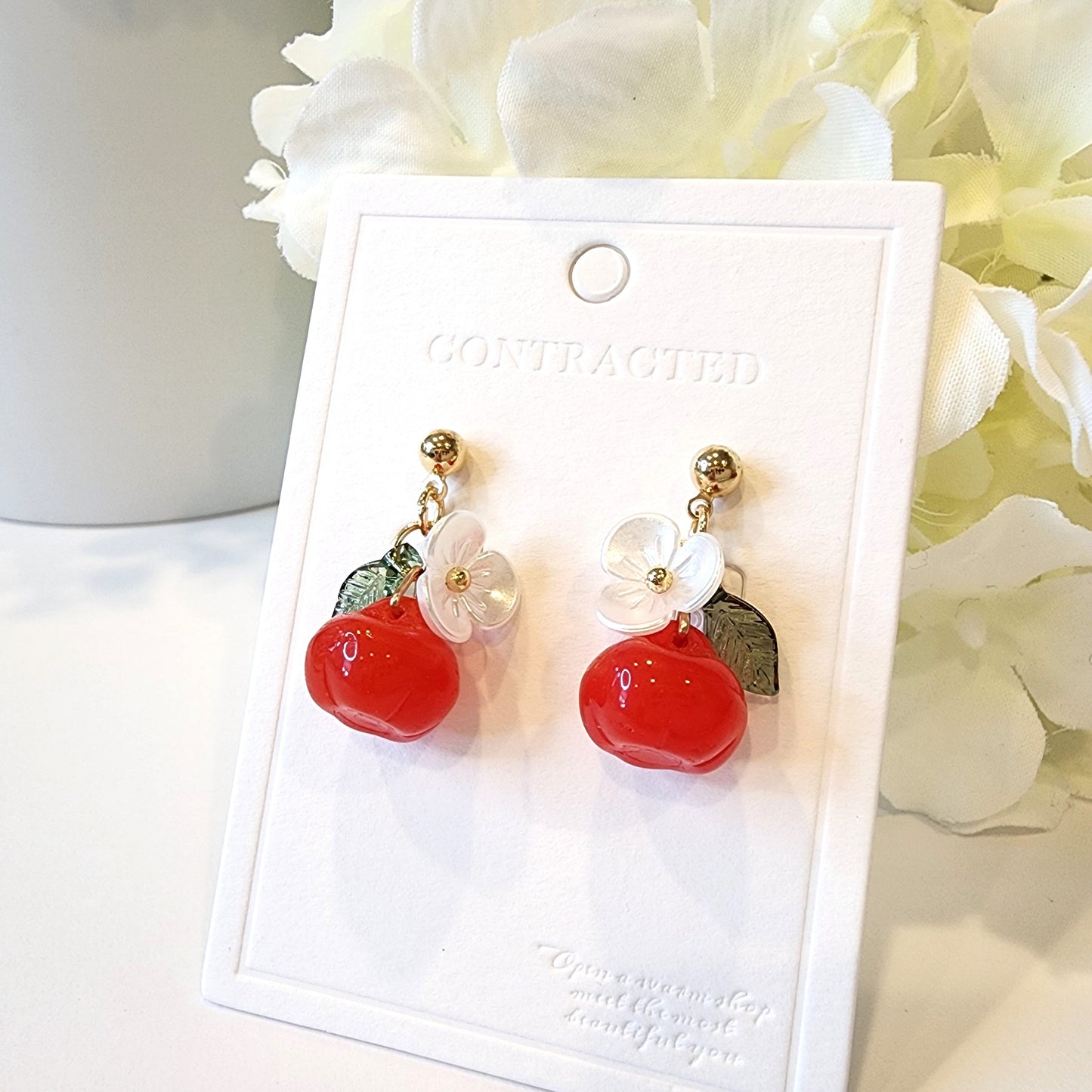 Apple Earrings