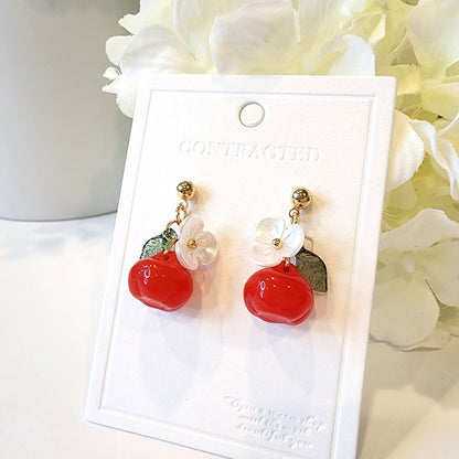 Apple Earrings