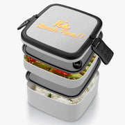 "It's Lunch Time!!" Double-layer Lunch Box