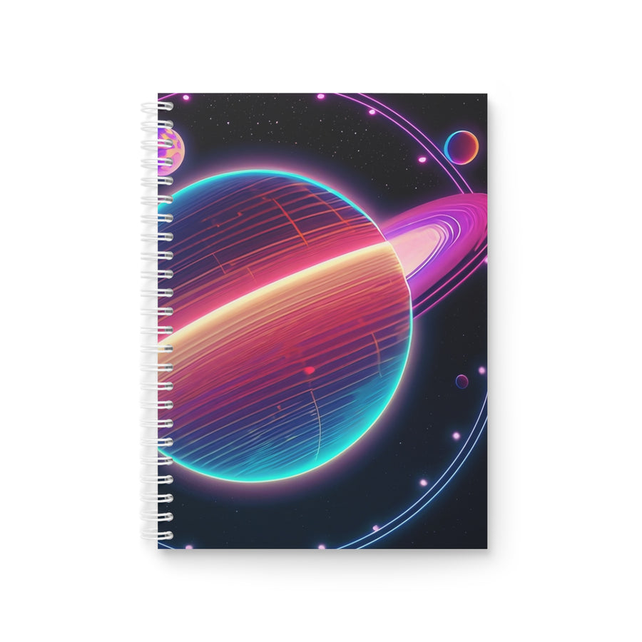 Planetary Solar system Spiral Notebook