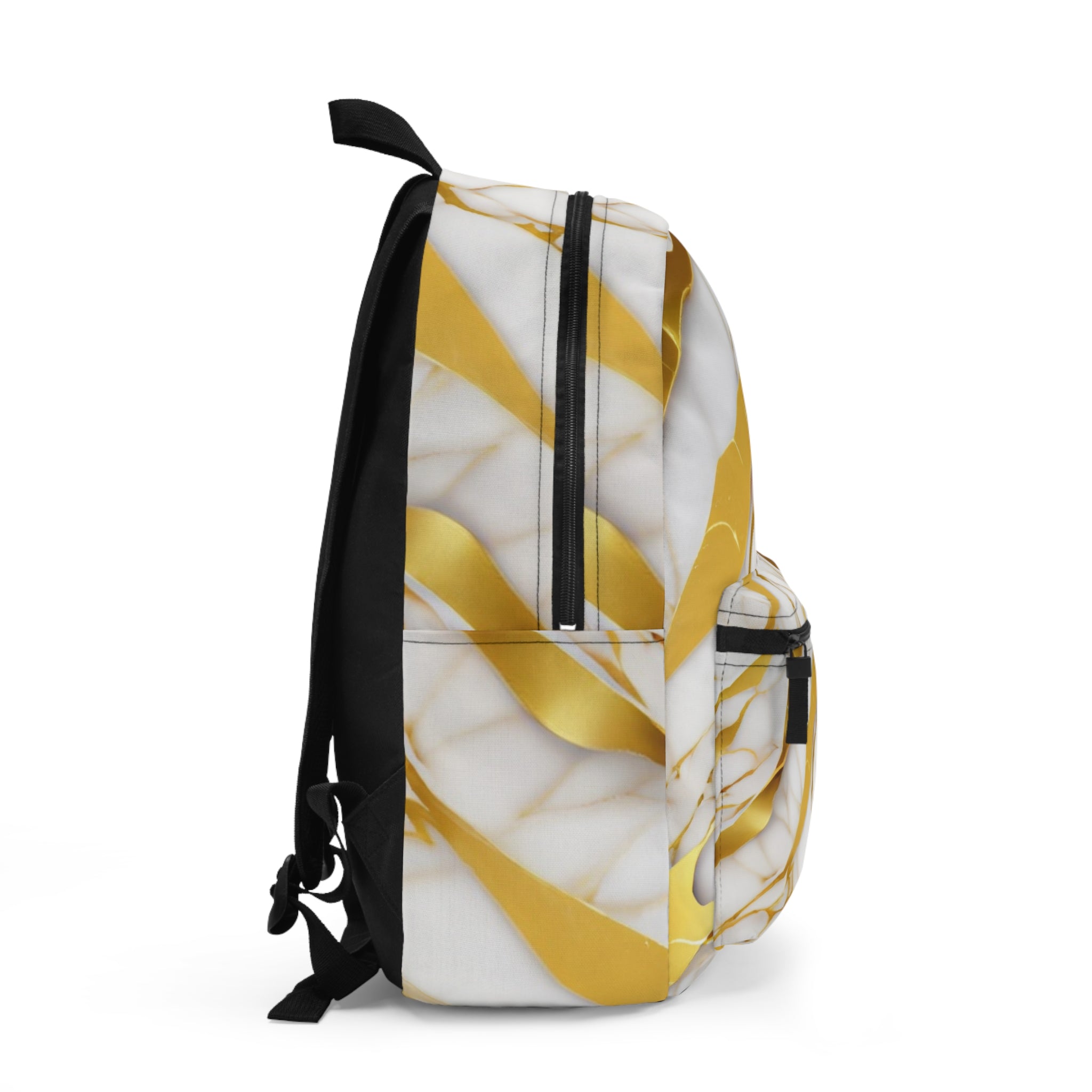 Gold Marble Backpack