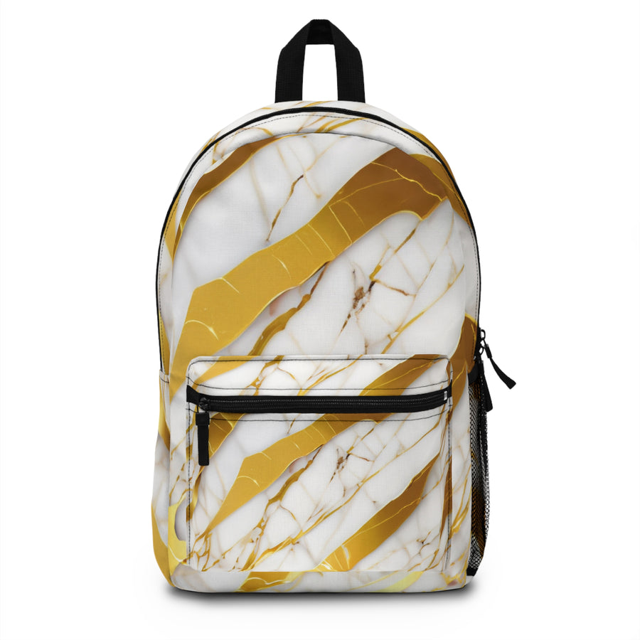 Gold Marble Backpack