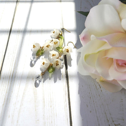 Luxury Lily of the Valley Earrings