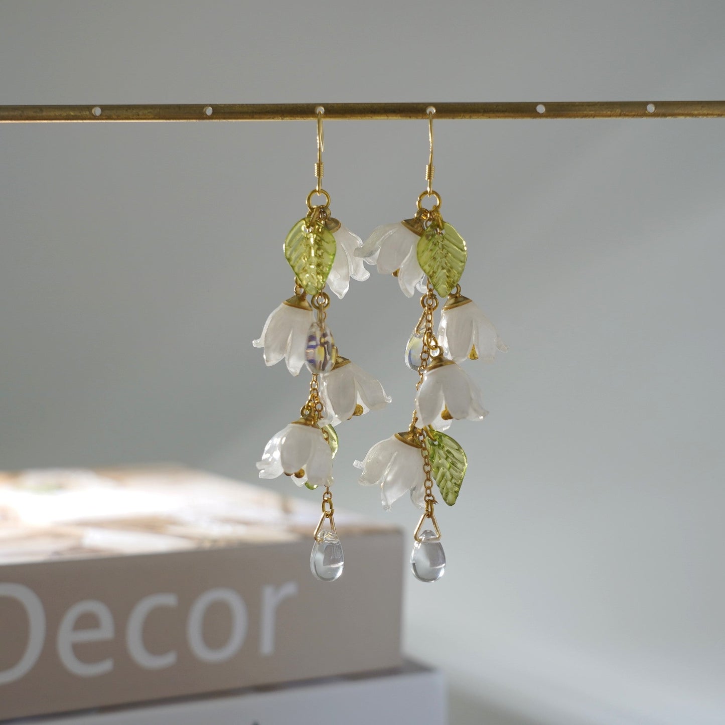 Luxury Lily of the Valley Earrings