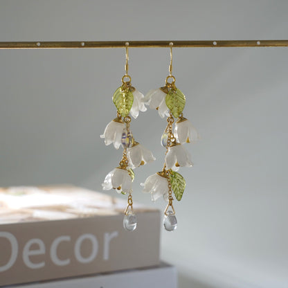 Luxury Lily of the Valley Earrings