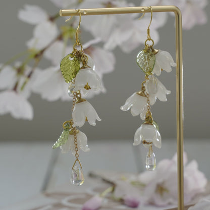 Luxury Lily of the Valley Earrings