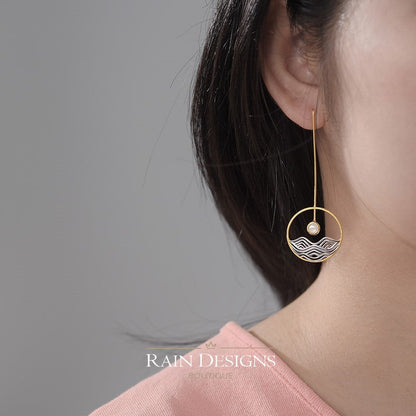 Moonlight 925 Silver Earrings