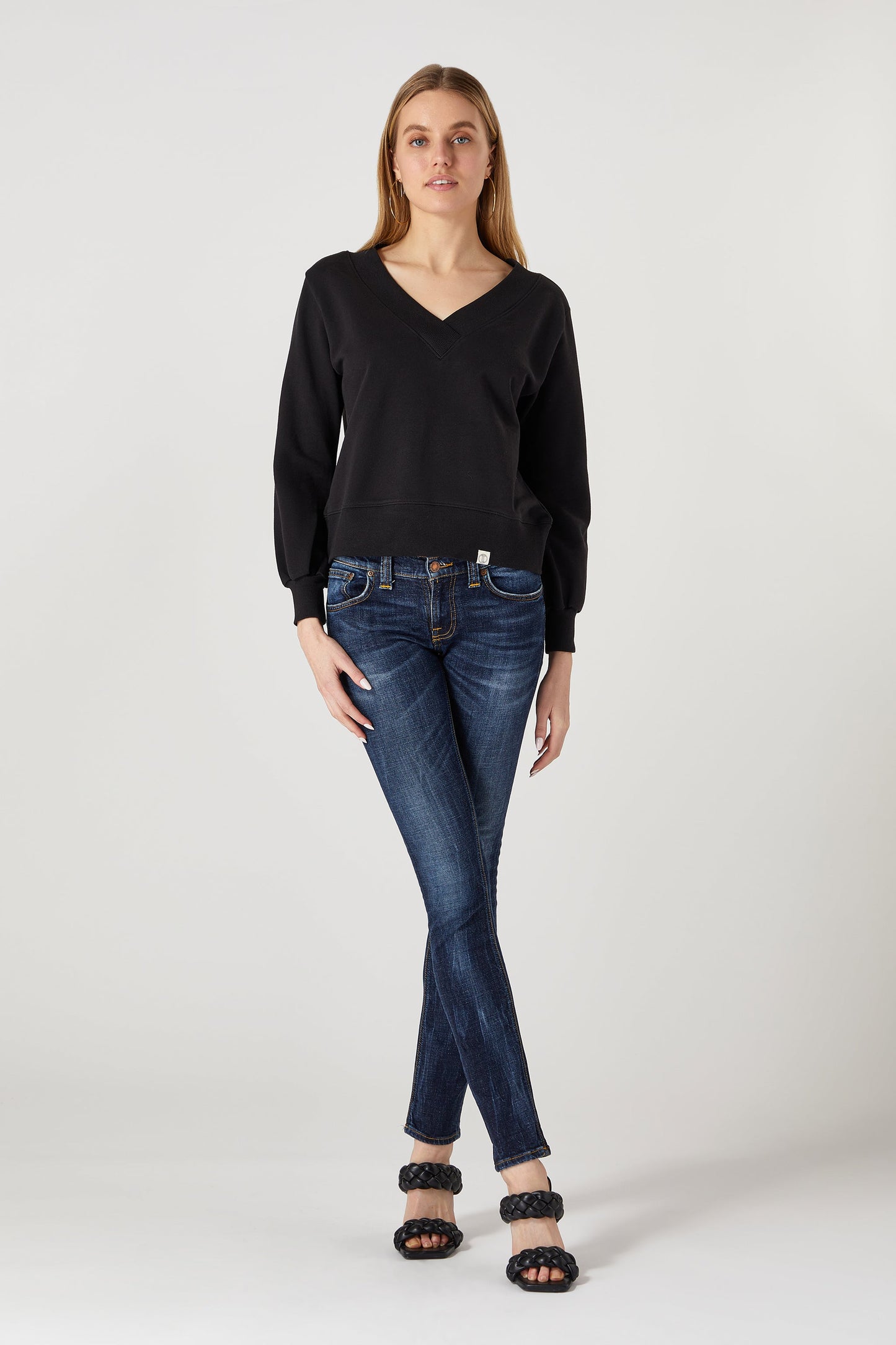 Fiona V-Neck Sweatshirt