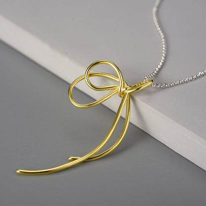 Gold Knot Necklace