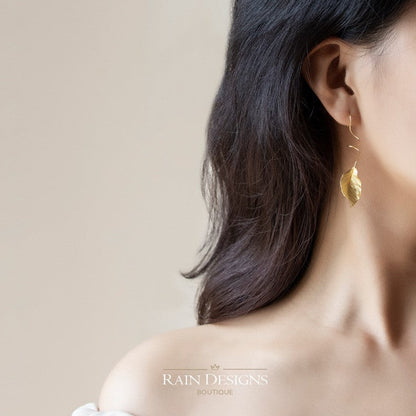 Autumn Leaf Dangle Earrings