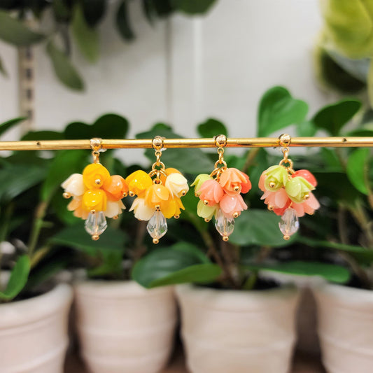 Tulip Bouquet Earrings