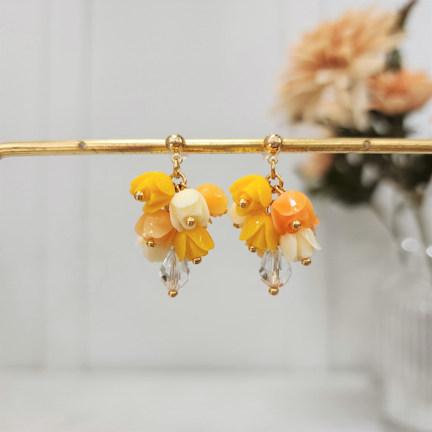 Tulip Bouquet Earrings