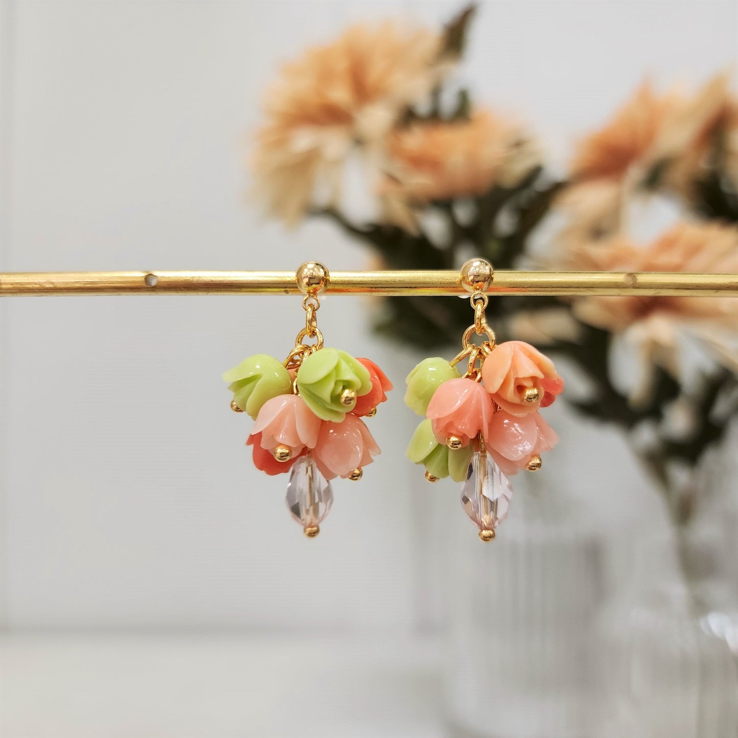 Tulip Bouquet Earrings