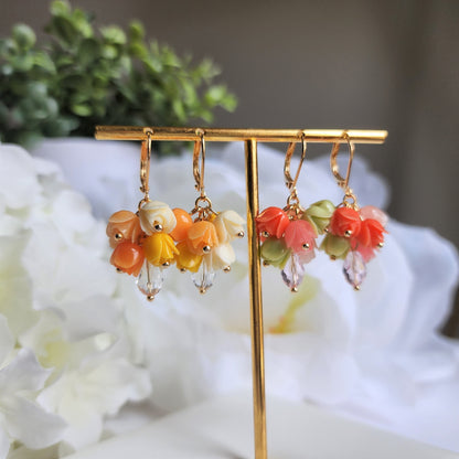 Tulip Bouquet Earrings