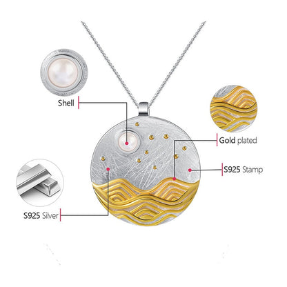 Moonlight 925 Silver Necklace