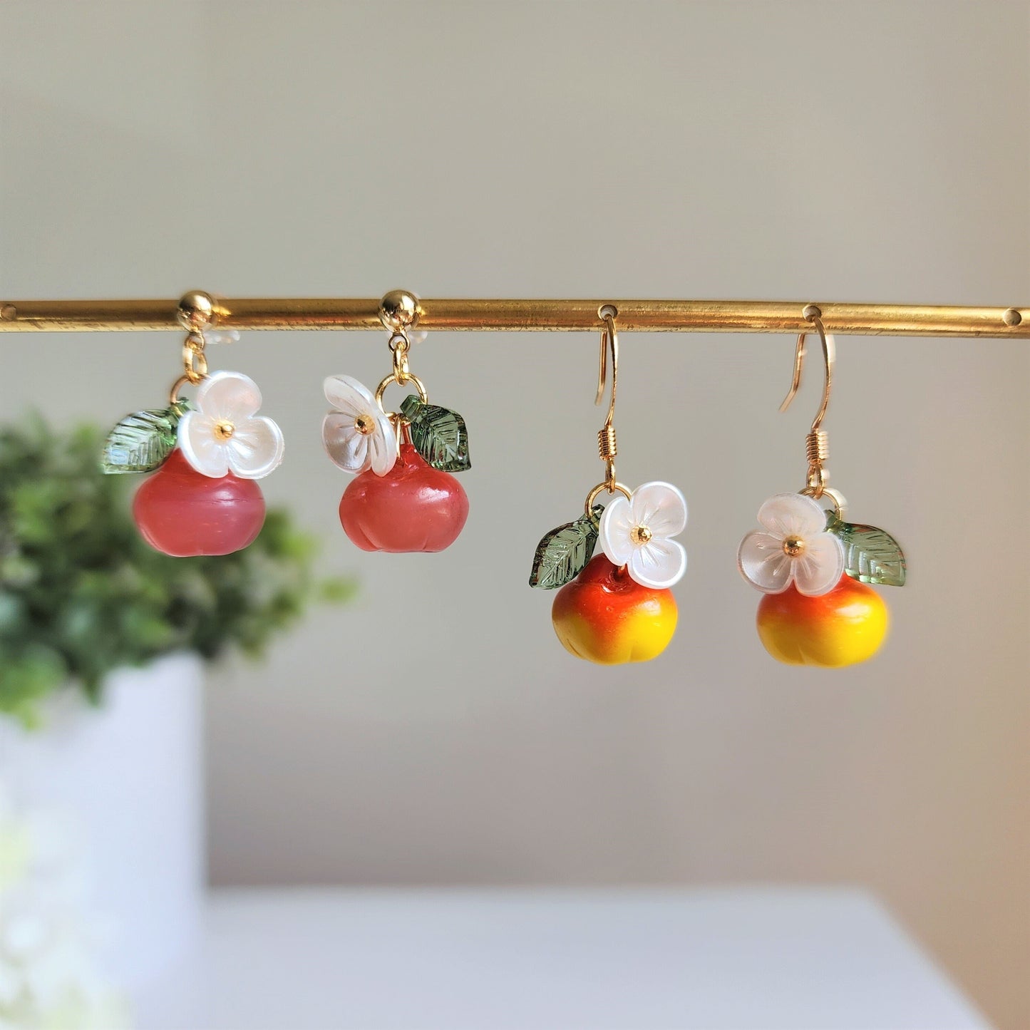 Apple Earrings