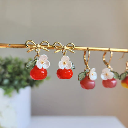 Apple Earrings