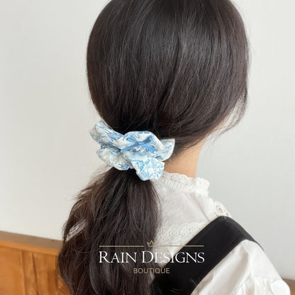 Coconut Leaf Scrunchie Hair Tie