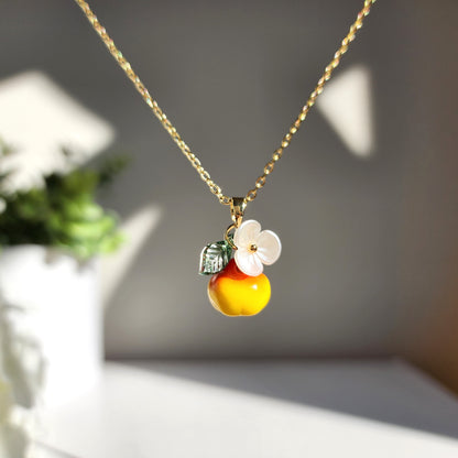 Apple Necklace
