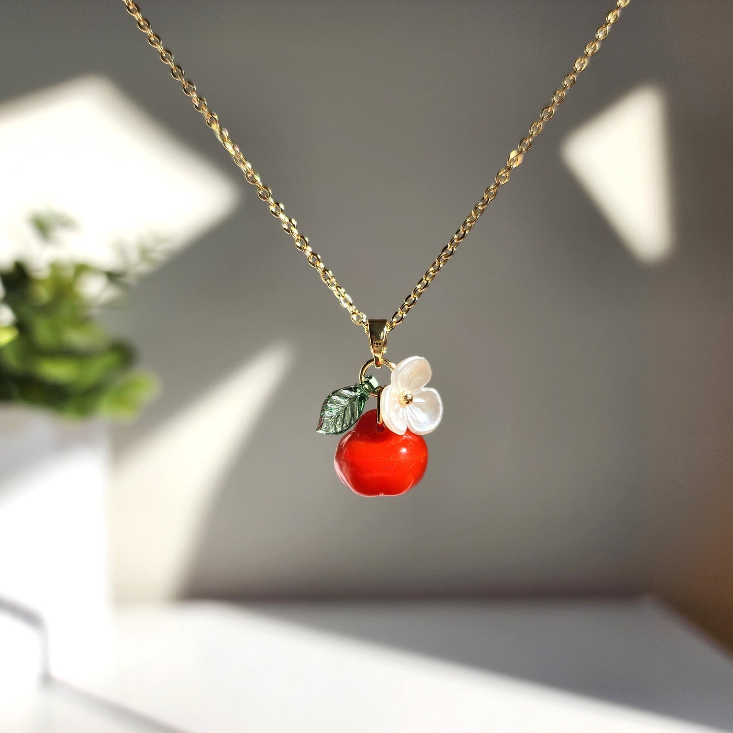 Apple Necklace