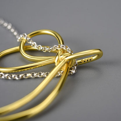Gold Knot Necklace