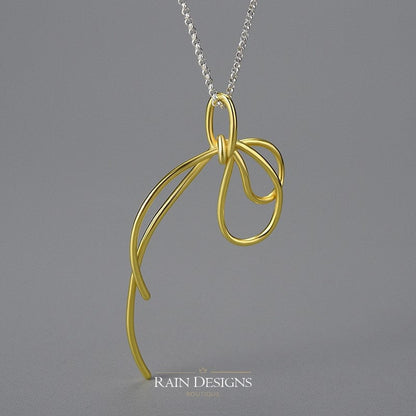 Gold Knot Necklace