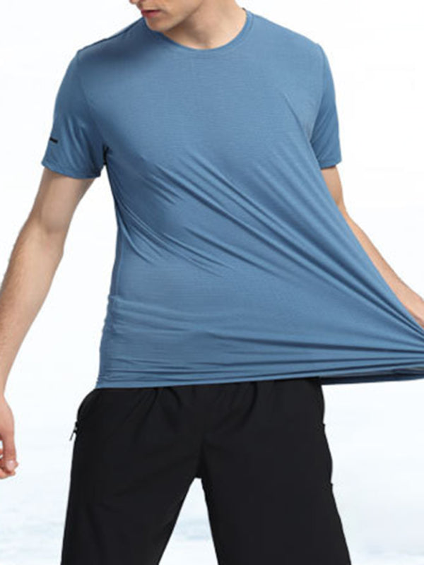Men's and women's loose, breathable and quick-drying fitness t-shirts