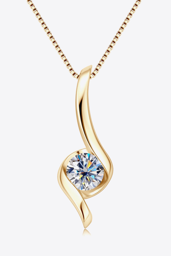 1 Carat Moissanite Necklace, Sterling Silver Chain Necklace, Moissanite Solitaire Necklace, Sparkling Pendant Necklace, Gemstone Sterling Silver Necklace, Ethically Sourced Jewelry, Luxurious Silver Necklace, Elegant Moissanite Jewelry, Timeless Solitaire Necklace, Affordable Luxury Necklace.