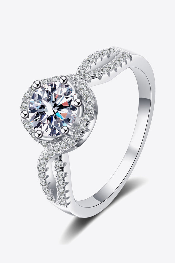 Feel The Joy, 925 Sterling Silver, Moissanite, Ring, Jewelry, Fashion, Accessories, Style, Elegant, Statement Piece