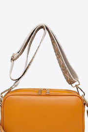 Leather Tassel Crossbody Bag