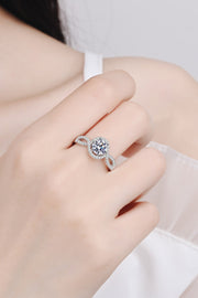 Feel The Joy, 925 Sterling Silver, Moissanite, Ring, Jewelry, Fashion, Accessories, Style, Elegant, Statement Piece
