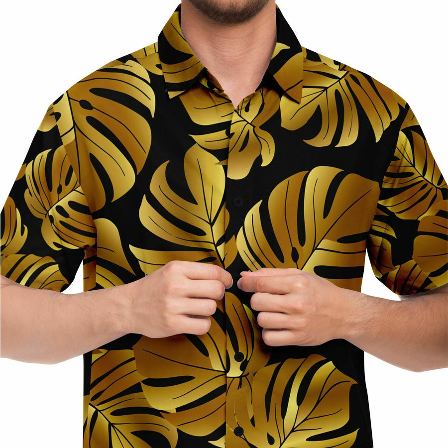 Tropical Gold Short Sleeve Shirt