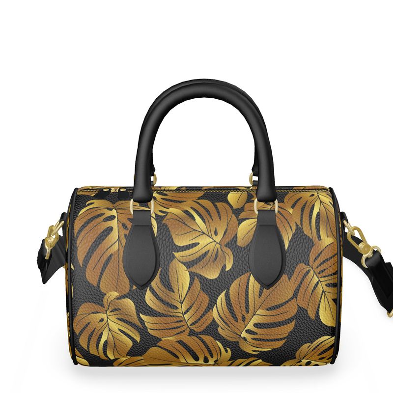 Tropical Gold Mini Duffle Bag