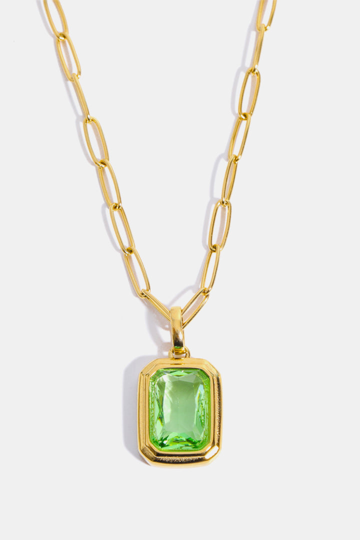 ZirconGold: Geometric Pendant Necklace, LuxeGeometry: Zircon Gold-Plated Pendant, GoldElegance: Geometric Shape Necklace, ModernChic: Zircon Gold Pendant Necklace, GeoGlamour: 18K Gold-Plated Pendant, SleekAngles: Zircon Geometric Necklace, ContemporaryCharms: Gold-Plated Pendant, GeoGlam: Zircon 18K Gold Necklace, ElegantEdges: Geometric Shape Pendant, GoldAura: Zircon Pendant Necklace