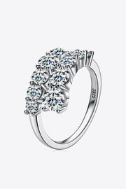 Adored Moissanite 925 Sterling Silver Ring