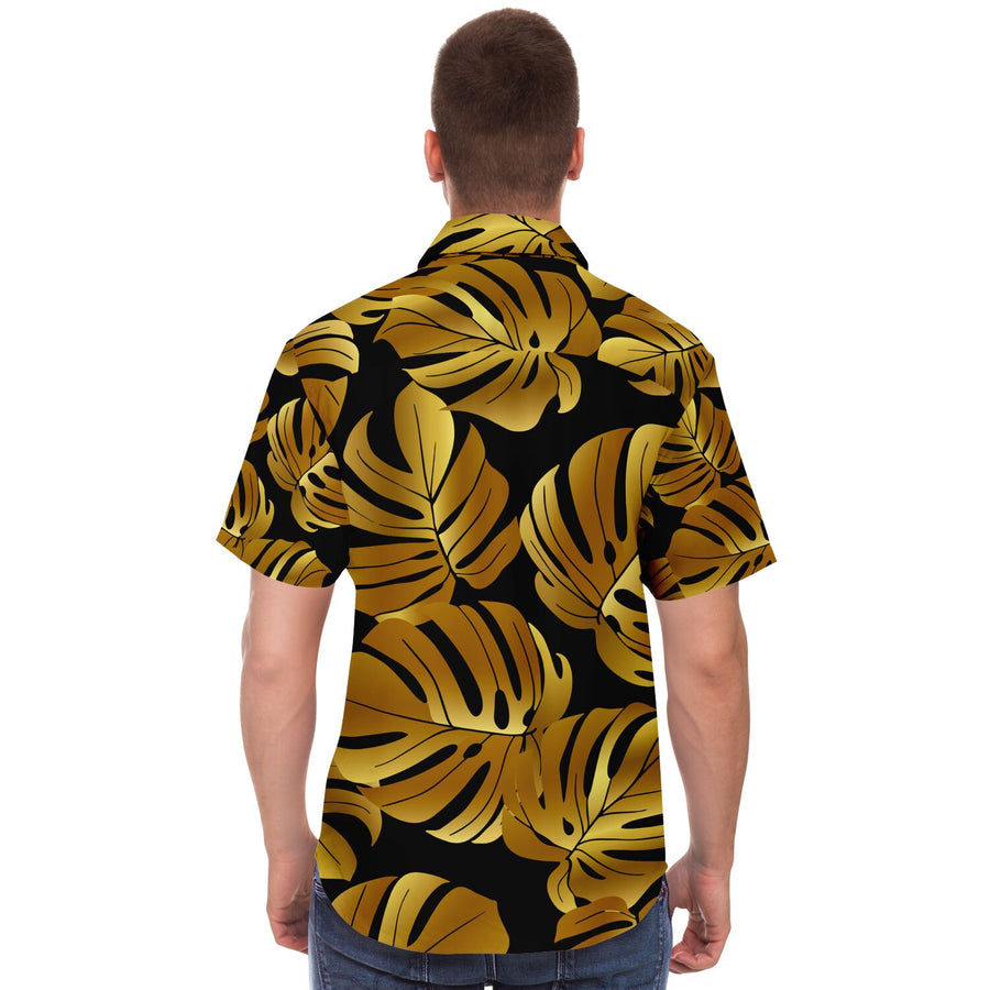 Tropical Gold Short Sleeve Shirt
