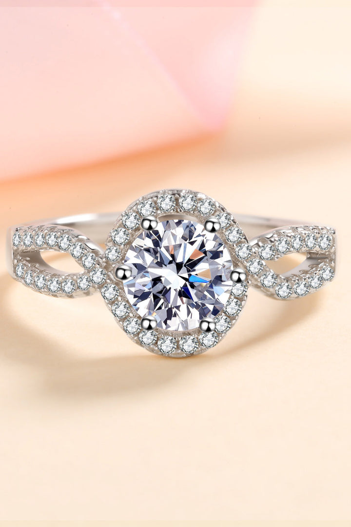 Feel The Joy, 925 Sterling Silver, Moissanite, Ring, Jewelry, Fashion, Accessories, Style, Elegant, Statement Piece