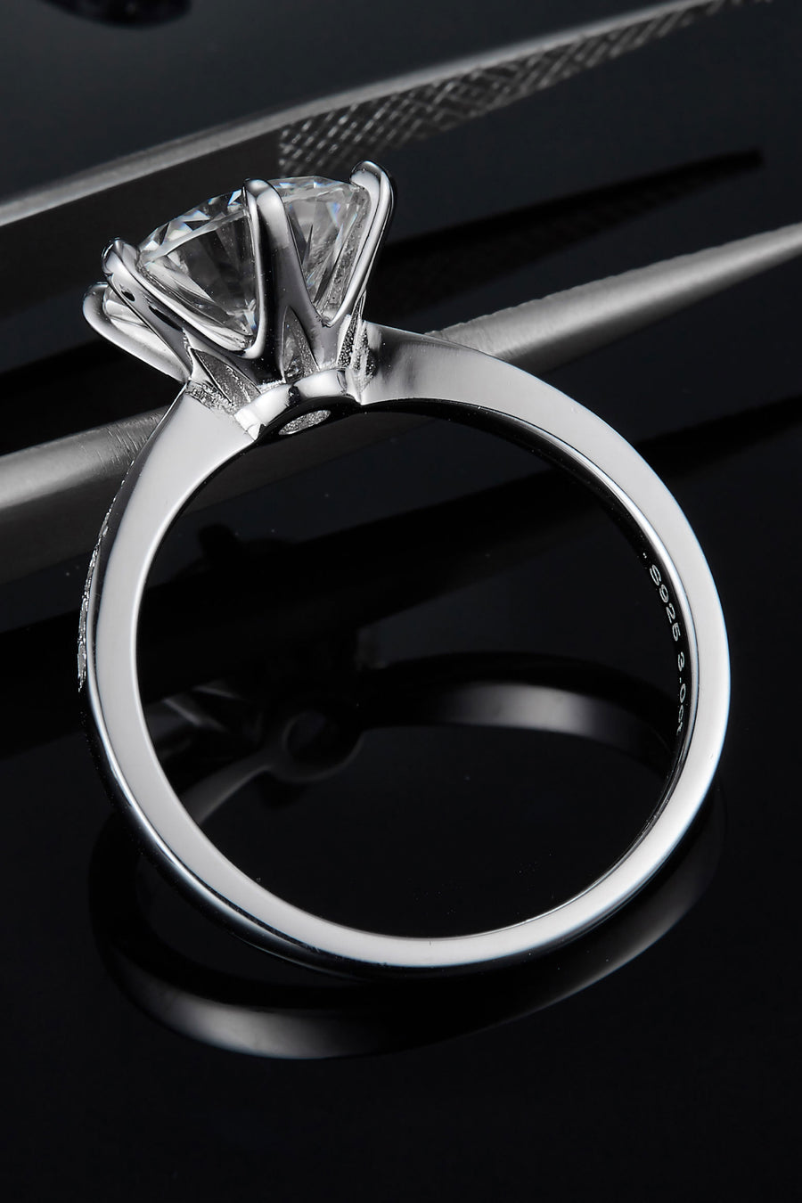 3 Carat Moissanite Ring, Moissanite Side Stone Ring, 3 Carat Engagement Ring, Lab-Created Diamond Alternative, Sparkling Moissanite Jewelry, Affordable Luxury Ring, Elegant Moissanite Design, Brilliant Side Stone Ring, Stunning Moissanite Centerpiece, Timeless Moissanite Engagement Ring.