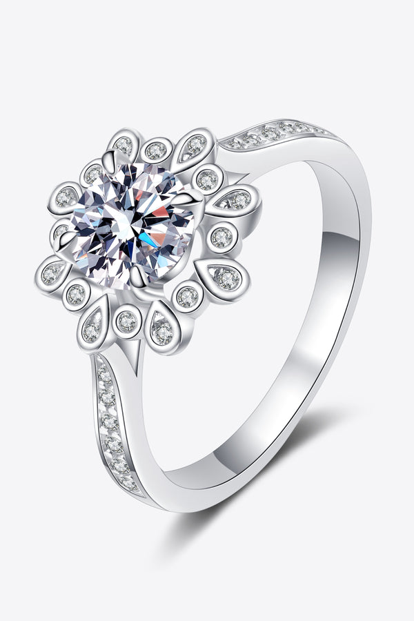 Can't Stop Your Shine, 925 Sterling Silver, Moissanite, Ring, Jewelry, Fashion, Accessories, Style, Elegant, Statement Piece