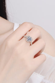 Moissanite, Heart Ring, Jewelry, Fashion, Accessories, Style, Romantic, Statement Piece