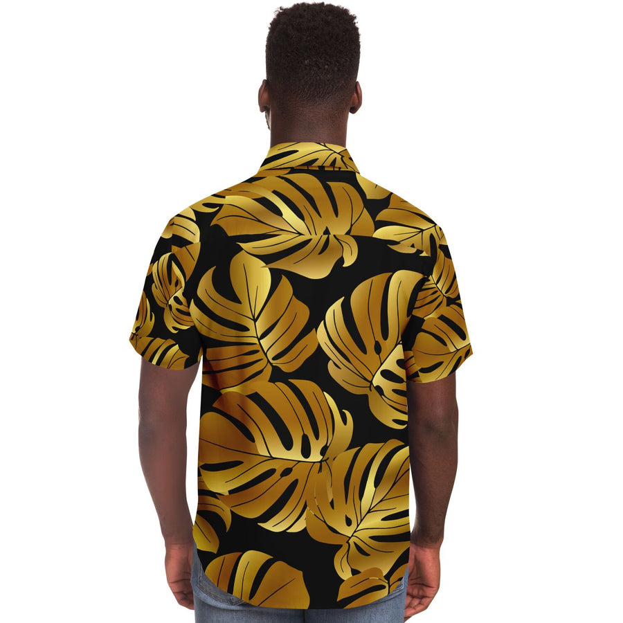 Tropical Gold Short Sleeve Shirt