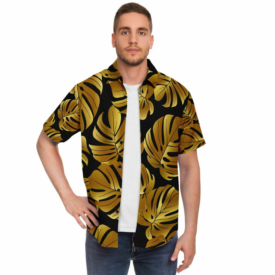 Tropical Gold Short Sleeve Shirt