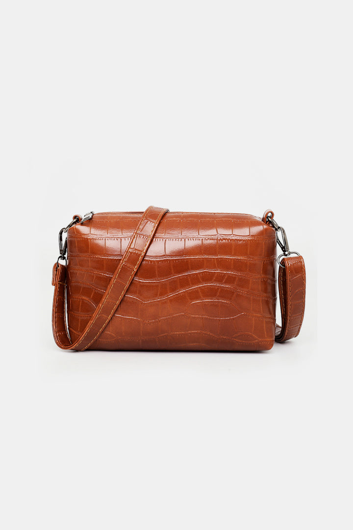 PU leather bags, Fashion accessories, Versatile bag set, Stylish handbags, Four-piece bag collection, Trendy purse set, Faux leather bags, Fashionable accessories, Coordinated bag ensemble, Affordable luxury bags.